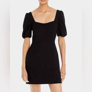 French Connection Berina Puff Sleeve Dress